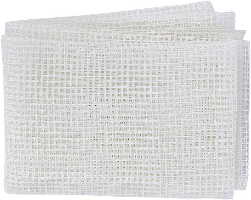 GLOGLOW Hook, Mesh Fabric Blank Rug Hooking Mesh Kit DIY Rug for Hook Rug Tapestry DIY(150x100cm/59x39.4in) - Image 1